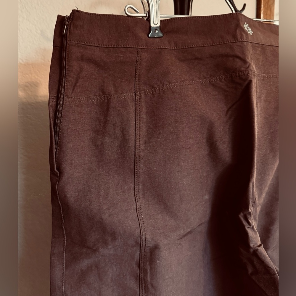 Women’s Title Nine Chocolate Brown Athletic Pants - 12 - Picture 5 of 8